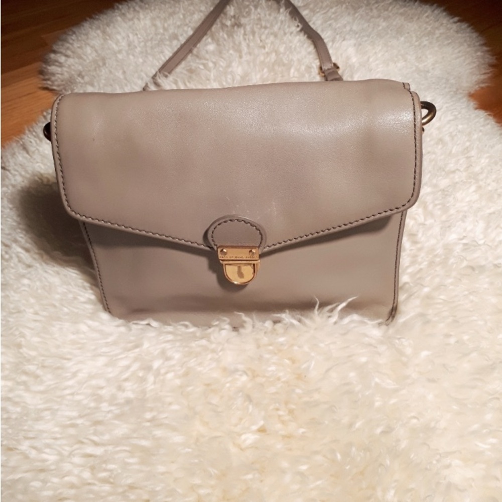 Marc By Marc Jacobs Taupe Crossbody Bag